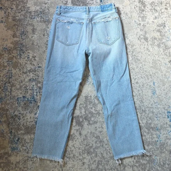 Abercrombie & Fitch Women's Size 29 8R Annie High Rise Girlfriend Jeans - Picture 3 of 3
